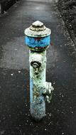 Old Blue Hydrant