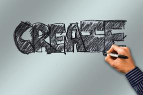 create as a art design
