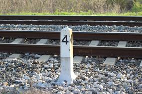 Railway Sign Pillar