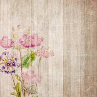 flowers background scrapbooking paper