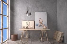 Baby Paint portrait