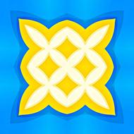 square design yellow shape