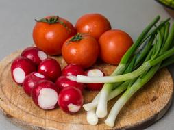 Healthy fresh vegetables on the table