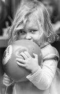 Baby Girl black and white