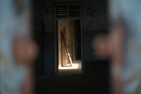 Doorway Old House Evening At Home