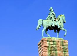 Statue Equestrian Monument