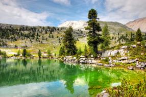 Fanes Dolomites Mountains Mountain