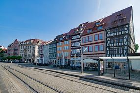 Cathedral Square Erfurt Thuringia