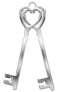 key metal silver texture jewel