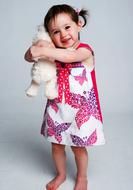 Child Young Girl pink dress