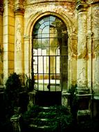 Glass window Baroque Castle Stair