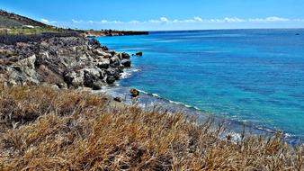 Girl Scout Beach Blue Sky