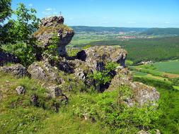 Mountain Rock Outlook Franconian