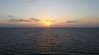 Sunset Evening Ocean