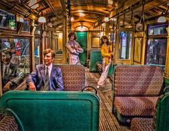 London Tube Train Underground