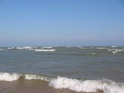 Lake Michigan Beach Water