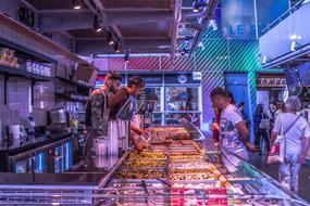 people sell food