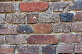 Blue Bricks Background texture