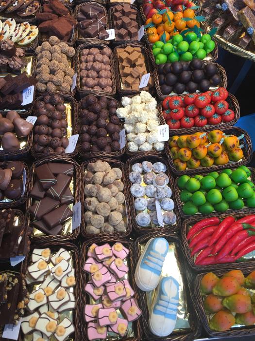 colorful treats at the fair