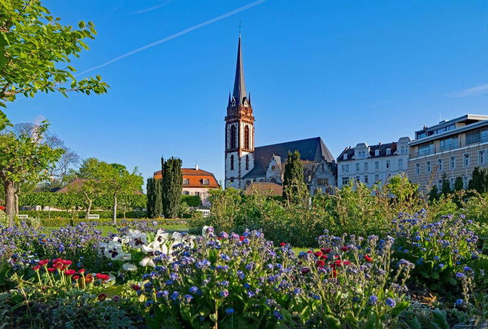 landscape of Prince Georgs-Garden Darmstadt
