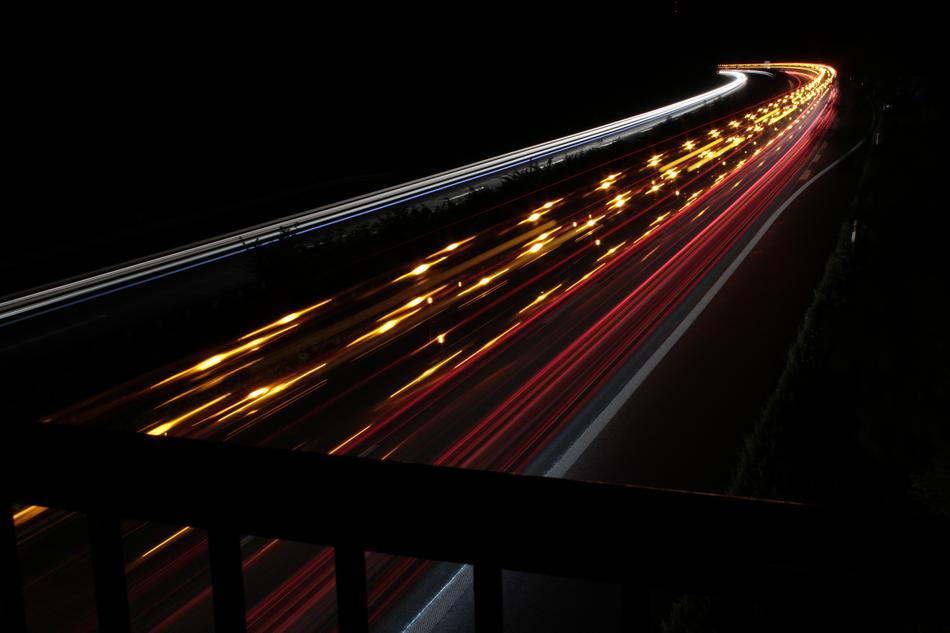 Highway A44 Night