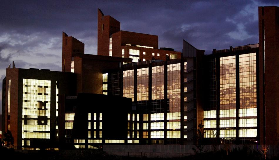 Palace Of Justice at dusk, italy, florence