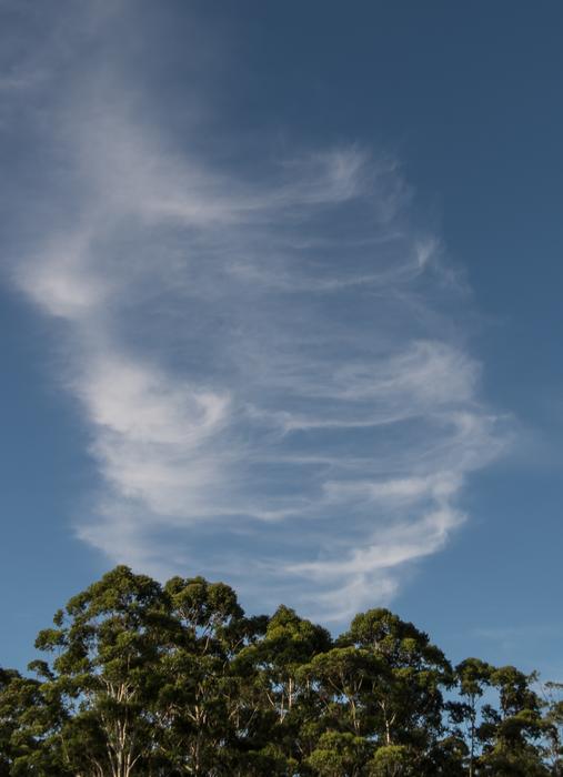 Clouds White Blue