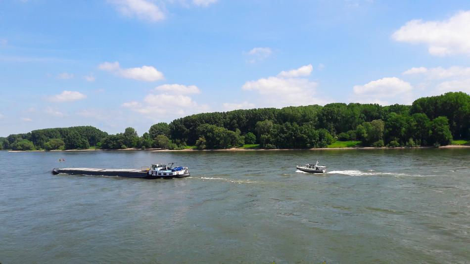 Ship Rhine River