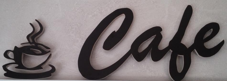 beautiful coffee sign