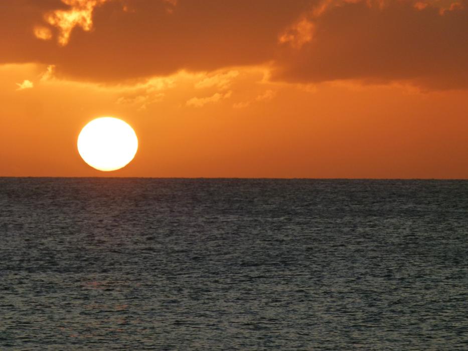 Sunset Sun Orange