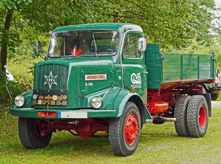 Henschel Truck Tipper All Wheel