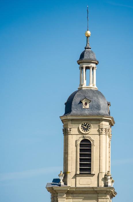 Church Steeple Architecture Close