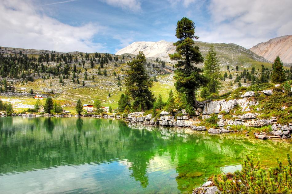 Fanes Dolomites Mountains Mountain