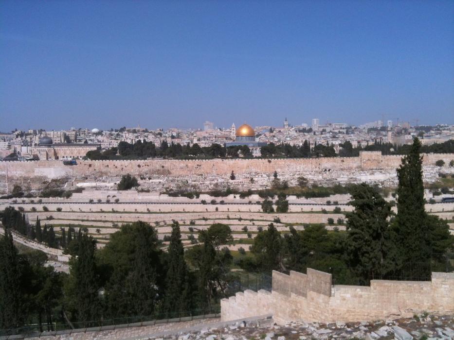 Jerusalem Dome Of The Rock Golden