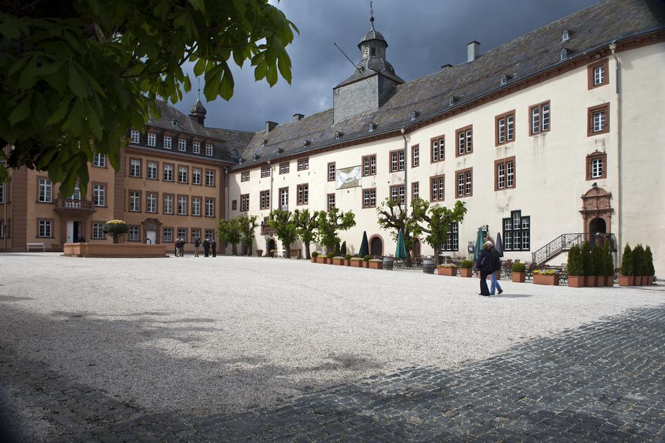 Schloss Bad Berleburg clock tower