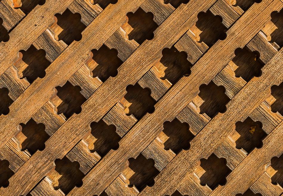 geometric Pattern wooden Background