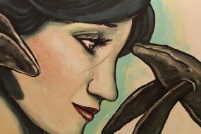 Murals Woman Expression