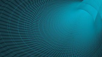 blue waves and tube