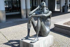 Sculpture man Art