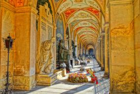 Prague Cementery historical Architecture