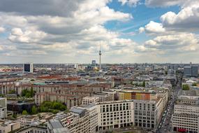 Berlin Panorama Potsdam Place