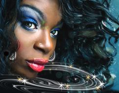 Woman Young Beautiful Coloured