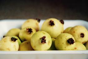 Lots of yellow sweet fruit