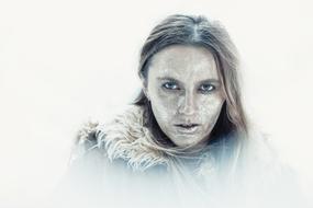 Portrait Winter Cold face