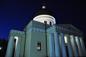 Temple Church Of Night