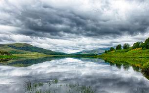 Landscape Lake Clouds