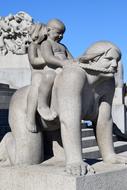 Statues in Oslo Vigeland