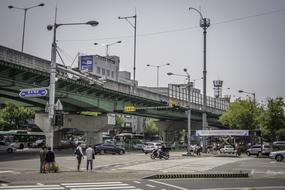 Street Gil Overpass Pedestrian crossing