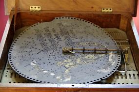 Motherboard of antique Gramophone