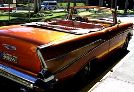 Cuba Car Chevy macro